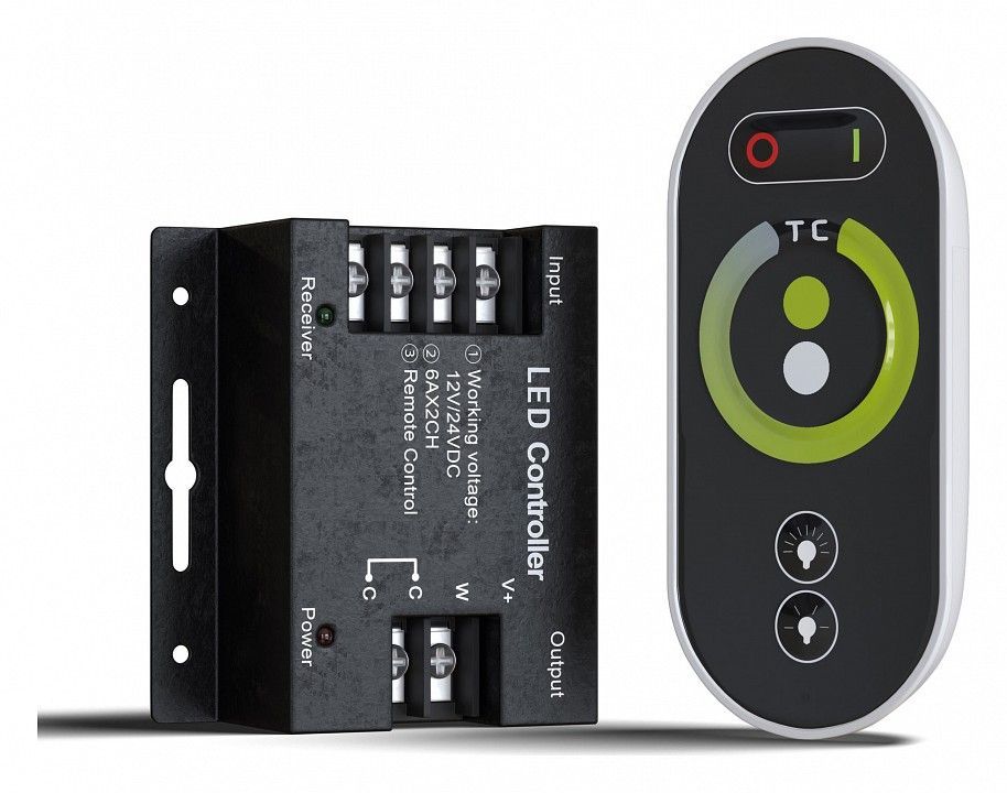 Контроллер-регулятор ЦТ с пультом ДУ Maytoni Lighting control Контроллеры CLM004