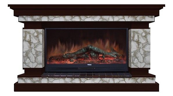 Комплект из электрокамина напольного и портала (143x45x82.5 см) Лорд Карелия Premier S86 ЛО000001 Комплект из электрокамина напольного и портала (143x45x82.5 см) Лорд Карелия Premier S86 ЛО000001