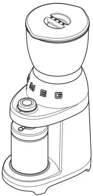 Кофемолка Smeg CGF01BLEU