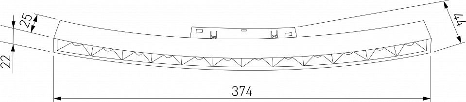 Встраиваемый светильник Elektrostandard Slim Magnetic a066514