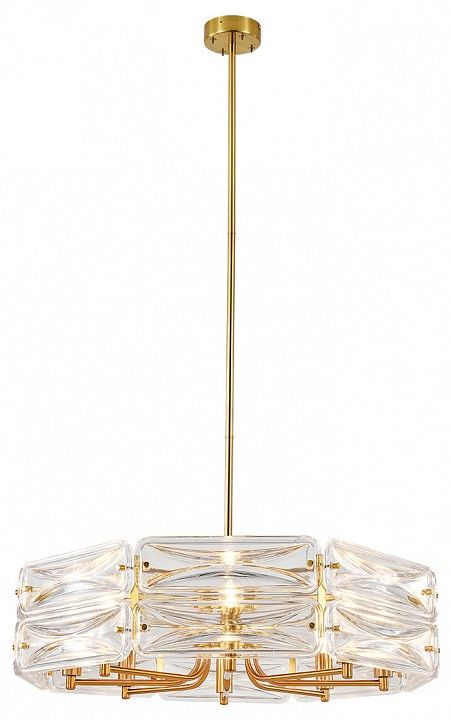 Светильник на штанге Indigo Zaffiro 12046/8P Brass
