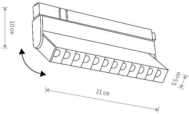 Накладной светильник Nowodvorski Focus Led 10145