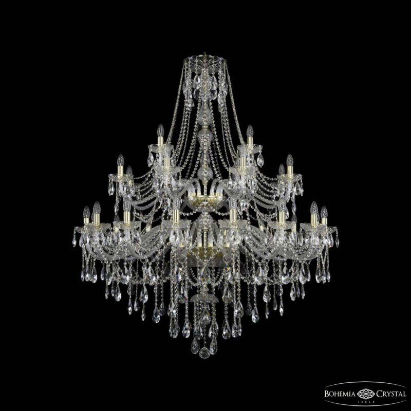 Подвесная люстра Bohemia Ivele Crystal 1415 1415/16+8+4/460/2d G