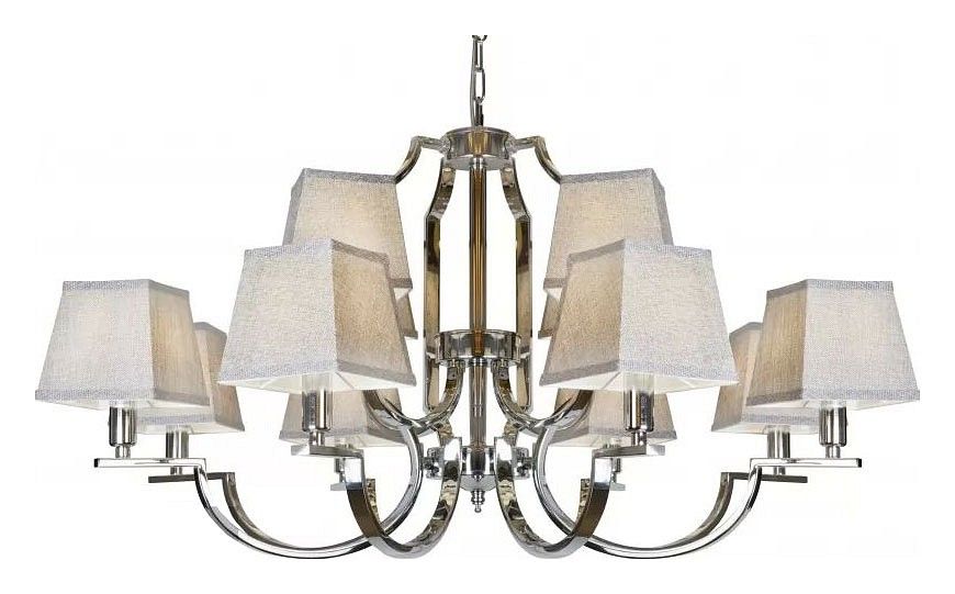 Подвесная люстра iLamp Hilton 6943-8+4 CR