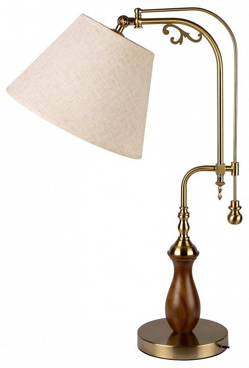 Настольная лампа декоративная Loft it Elaine 10569T Dark wood
