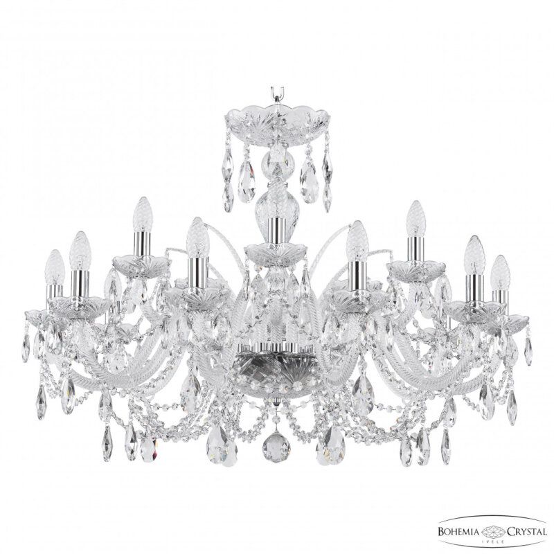 Подвесная люстра Bohemia Ivele Crystal 105 105/10+5/300 Ni