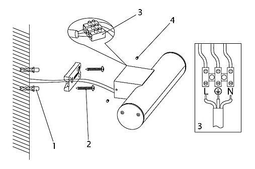 Светильник на штанге Globo Oskari 34185W