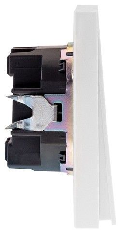 Переключатель проходной одноклавишный без рамки Kranz STRONG KR-78-0708-4