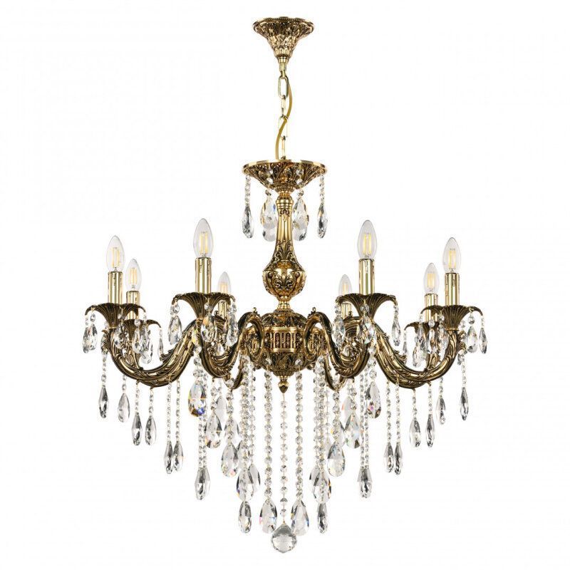 Подвесная люстра Bohemia Ivele Crystal AL7901 AL79101/8/250 B GB
