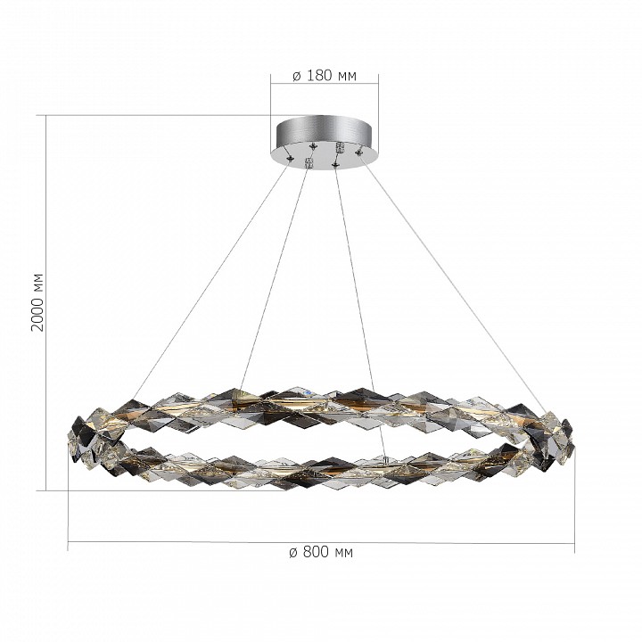 Подвесной светильник ST-Luce Diamanta SL6009.113.01