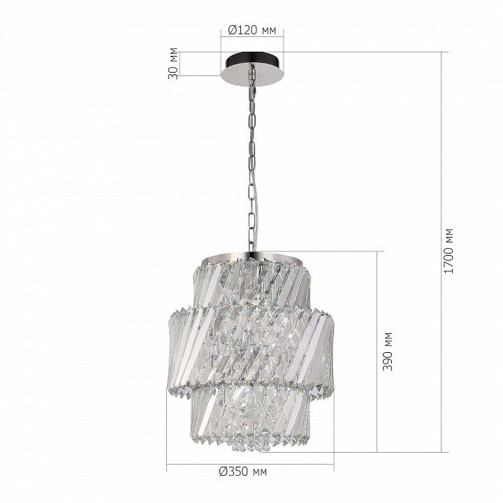 Подвесная люстра ST-Luce RITZ SL6138.303.04