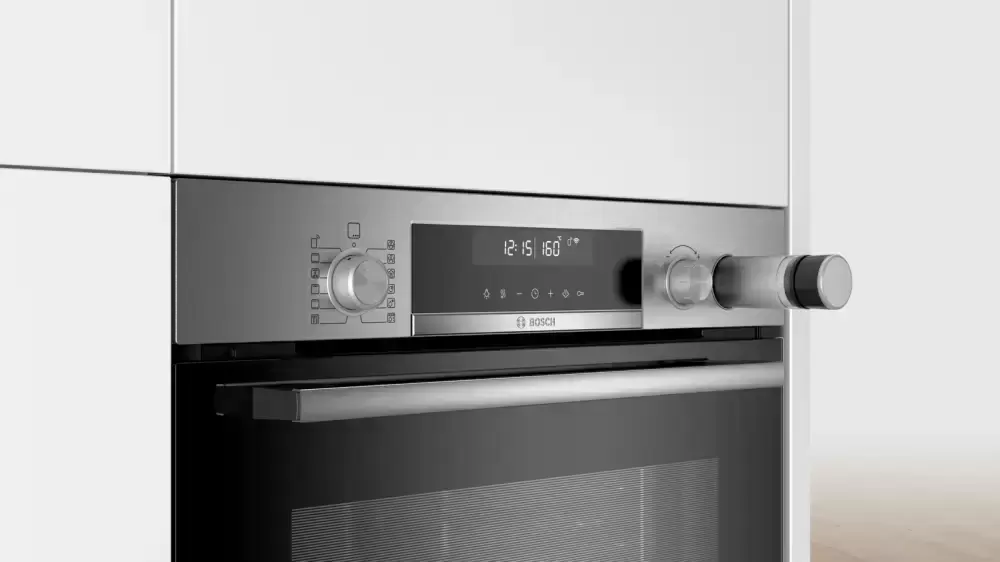 Встраиваемый духовой шкаф с функцией добавления пара BOSCH HRG5580S6R