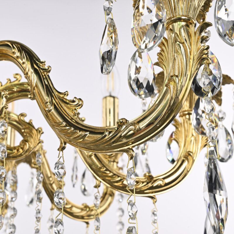 Подвесная люстра Bohemia Ivele Crystal AL7901 AL79101/10/250 B G