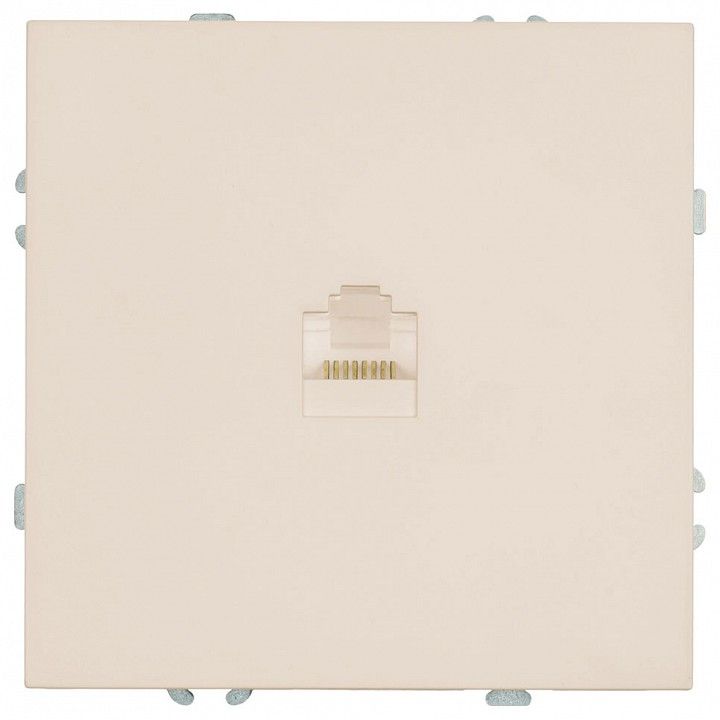Розетка Ethernet RJ-45 без рамки Stekker Эмили 49899