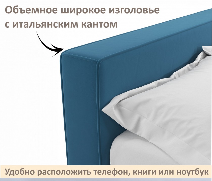 Кровать двуспальная Skandi 1600