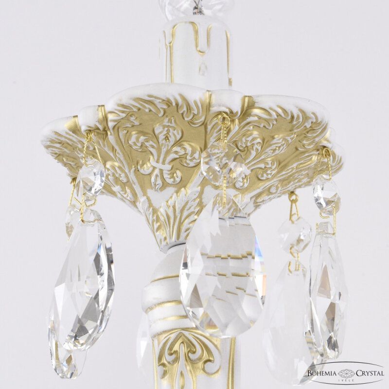 Настольная лампа декоративная Bohemia Ivele Crystal AL7801 AL78100L/1-38 WMG