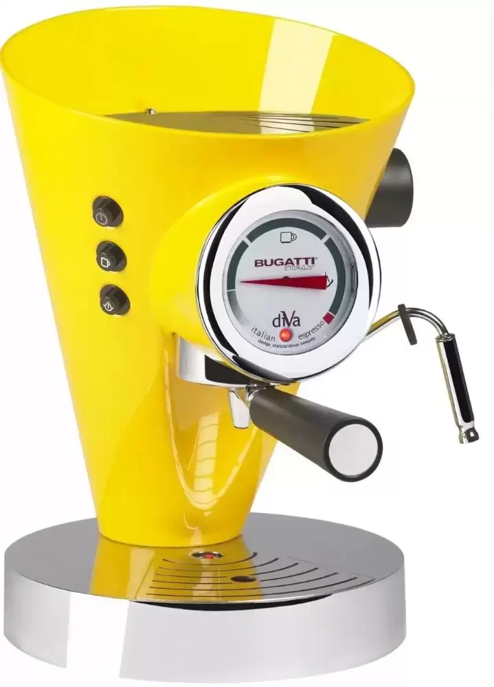 Кофеварка Bugatti Espresso Machine Diva Yellow