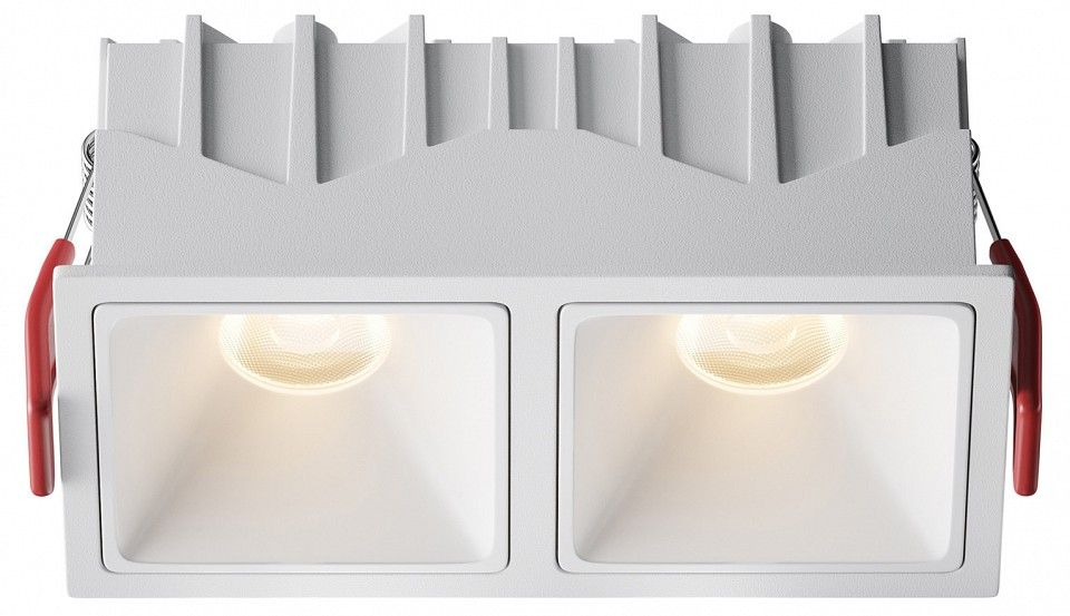 Встраиваемый светильник Maytoni Technical Альфа DL043-02-10W3K-SQ-W-1