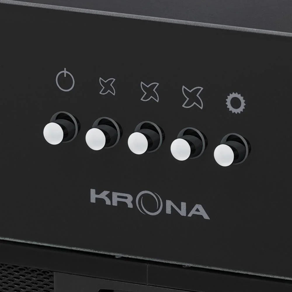 Встраиваемая вытяжка KRONA WERMUT 500 DN BLACK PB BF