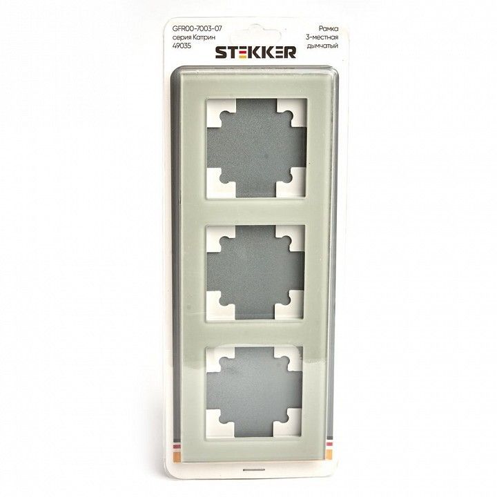 Рамка на 3 поста Stekker Катрин 49035