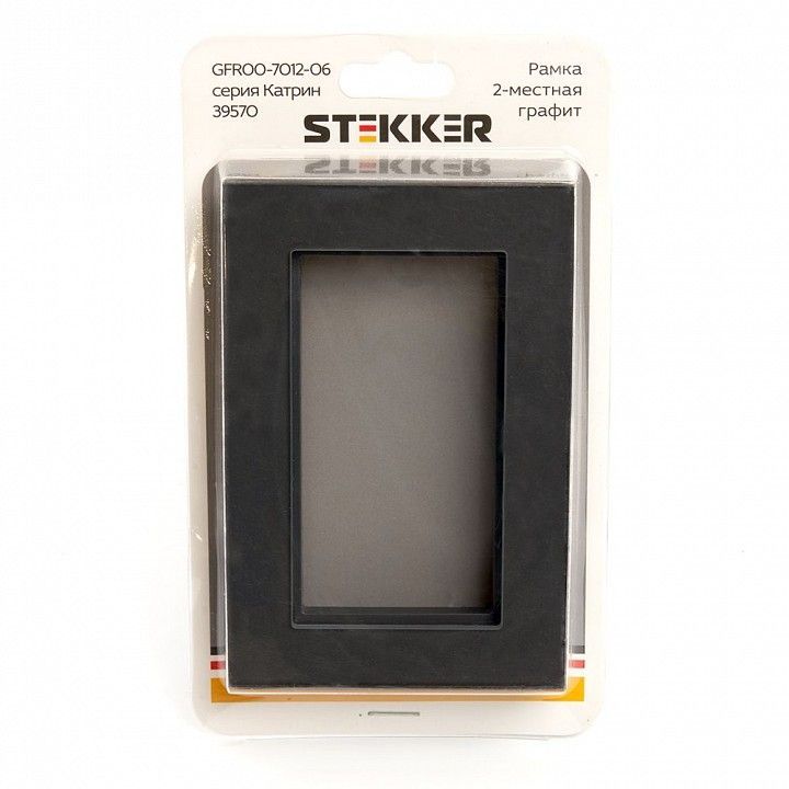 Рамка на 2 поста Stekker Катрин 39570