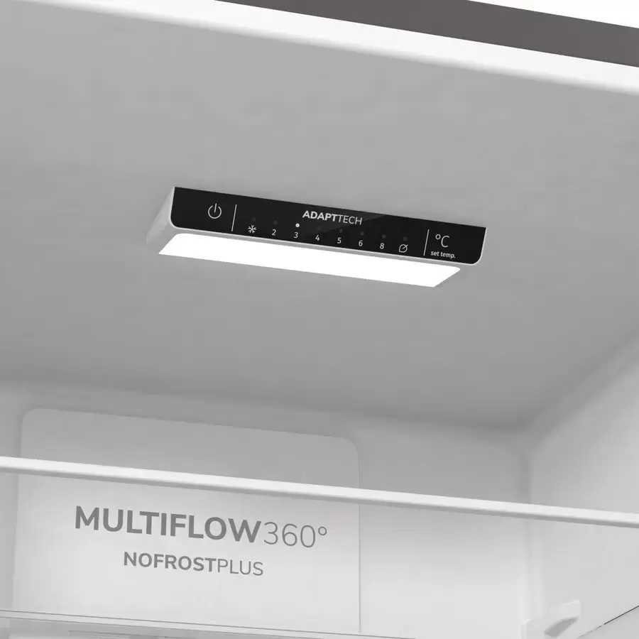 Отдельностоящий двухкамерный холодильник Gorenje NRK6201PS4