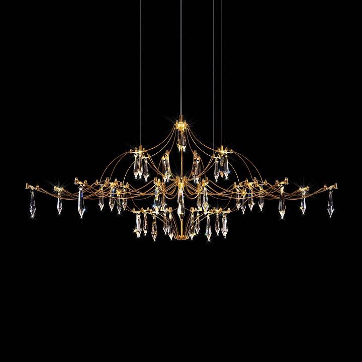 Подвесная люстра Loft it Mira 10587/1000 Gold Asfour