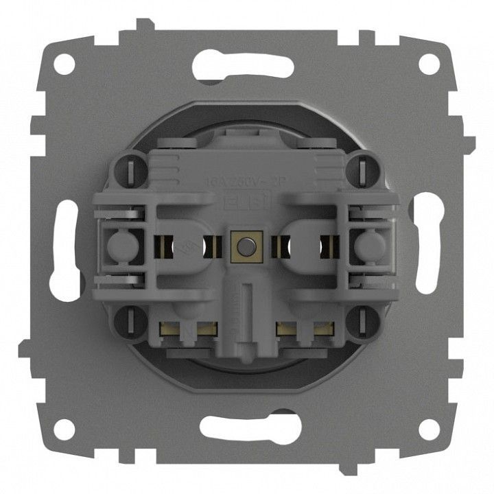 Розетка без заземления, без рамки Elbi Eleсtriс Zena Vega 609-011000-215