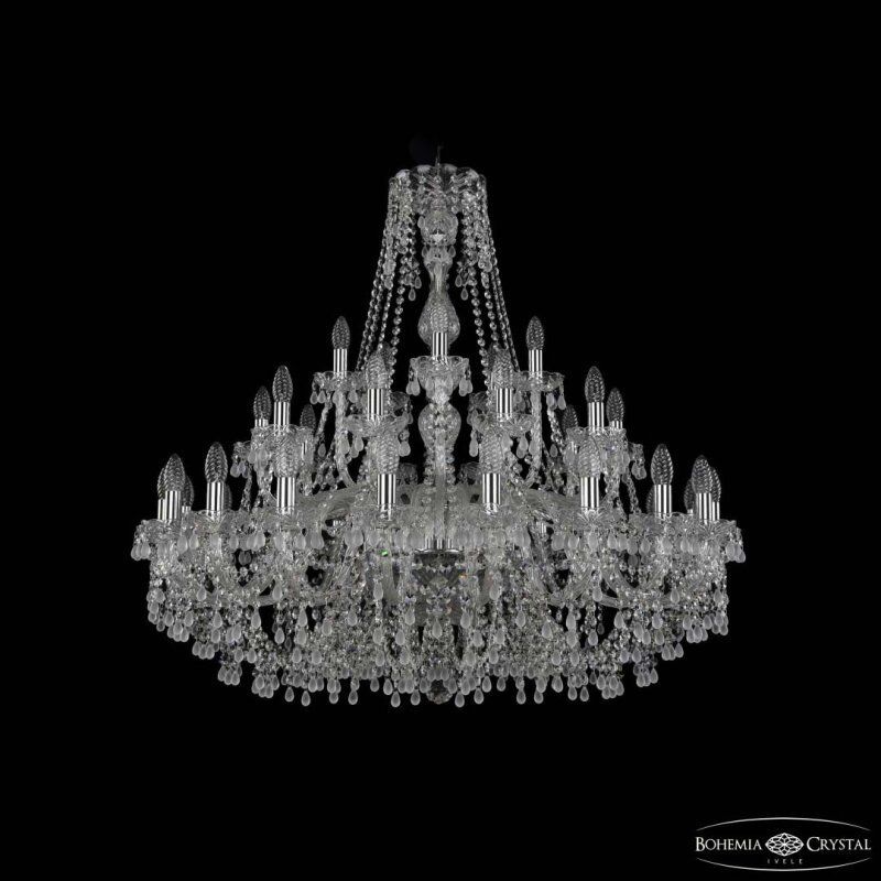 Подвесная люстра Bohemia Ivele Crystal 1410 1410/20+10+5/360 Ni V0300