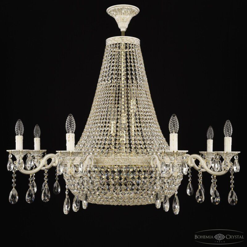 Потолочная люстра Bohemia Ivele Crystal AL2211 AL2211H201/8/100OL WMG