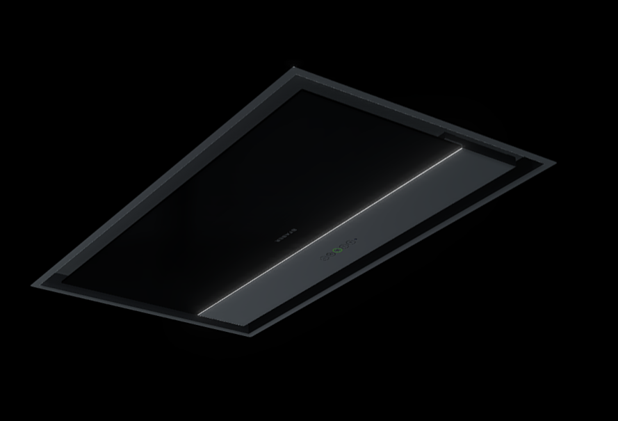 Встраиваемая вытяжка Faber ONYX-C BK GLASS/X A90
