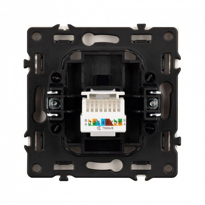 Розетка Ethernet RJ-45 и со шторками, без рамки Arlight SCT-NOBE 059439