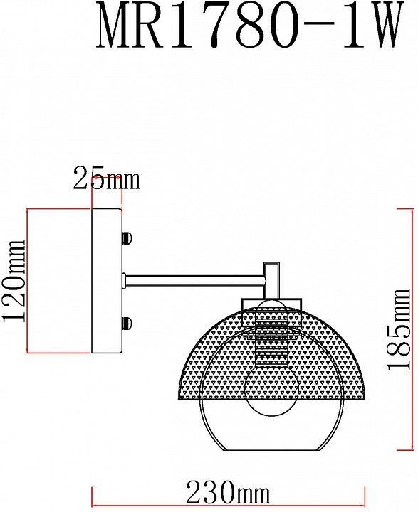 Бра MyFar Hloya MR1780-1W