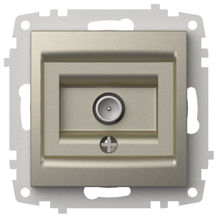 ТВ-розетка оконечная без рамки Elbi Eleсtriс Zena Vega 609-011400-273
