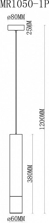 Подвесной светильник MyFar Klara MR1050-1P