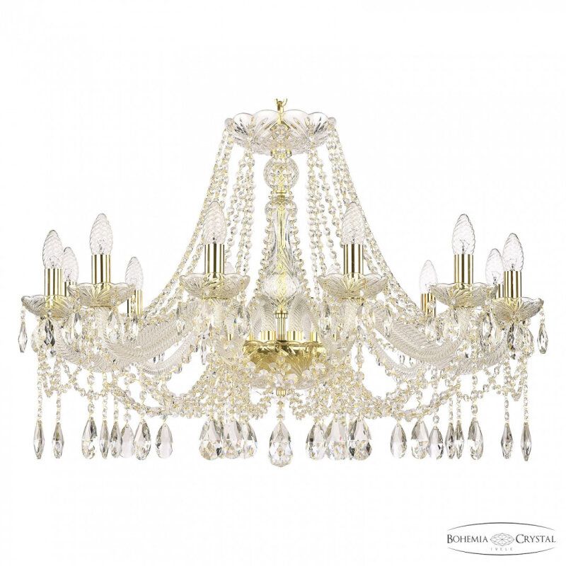 Подвесная люстра Bohemia Ivele Crystal 107 107/12/300 G