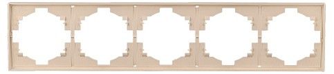 Рамка на 5 постов Kranz STRONG KR-78-0755-8
