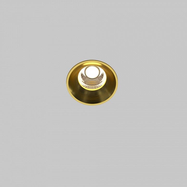 Встраиваемый светильник Maytoni Technical Раунд DL058-7W3K-TRS-BS