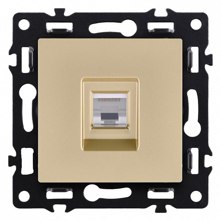 Розетка Ethernet RJ-45 без рамки Kollinger Asthetik AS-017GD