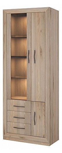 Шкаф-витрина Нобиле ШВтВ-ФСД-БЯН Шкаф-витрина Нобиле ШВтВ-ФСД-БЯН