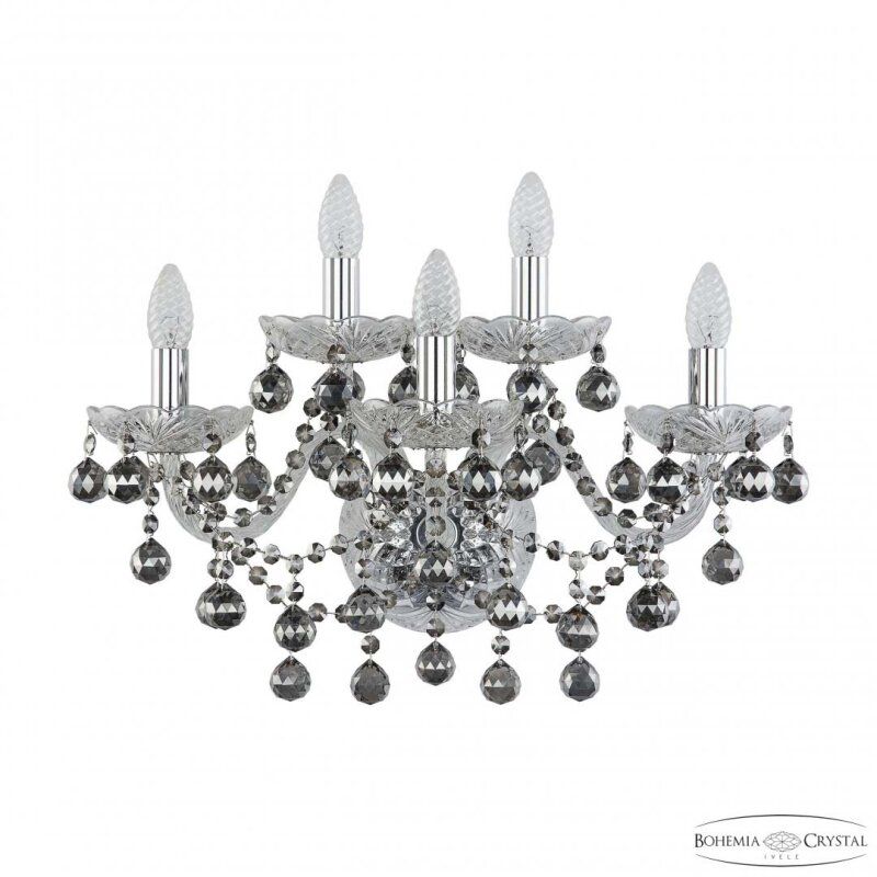 Бра Bohemia Ivele Crystal 1409 1409B/3+2/195/XL Ni R731
