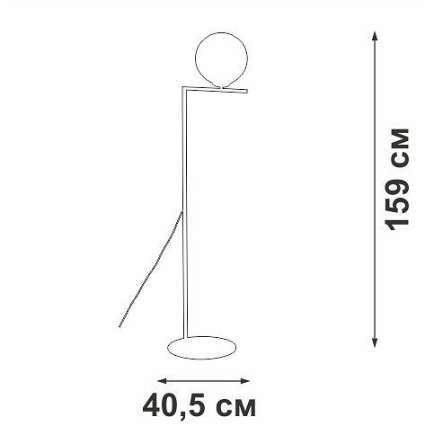 Торшер Vitaluce V3033 V3033-1/1P