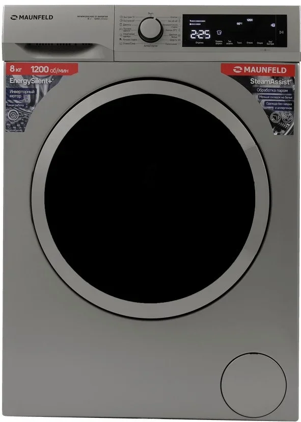 Стиральная машина Maunfeld MFWM128SL400 ST INVERTER