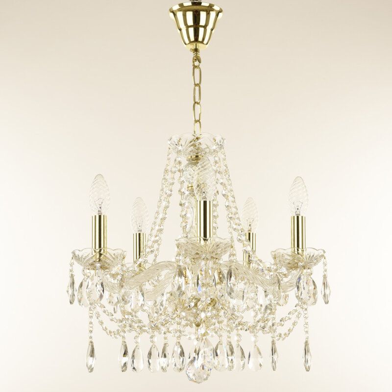 Подвесная люстра Bohemia Ivele Crystal 107 107/5/141 G