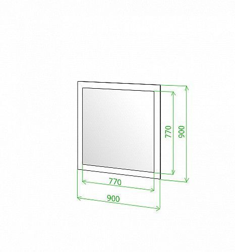 Зеркало настенное Merdes Toivo ТОЙ-ЗР 90 Н Зеркало настенное Merdes Toivo ТОЙ-ЗР 90 Н