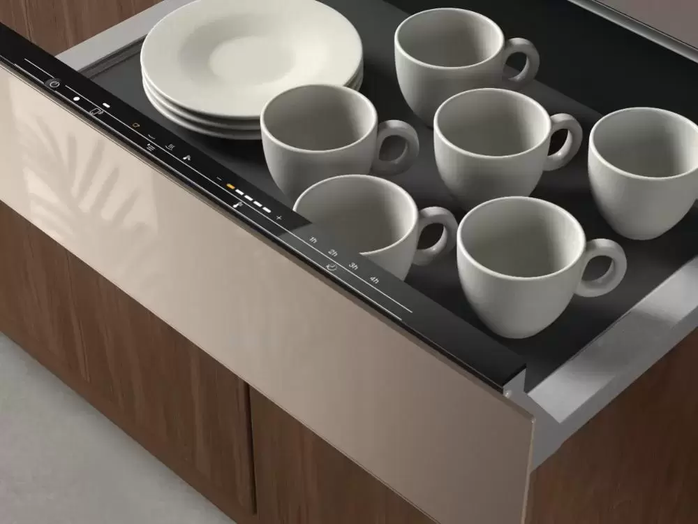 Встраиваемый подогреватель Miele ESW 7010 Pearlbeige