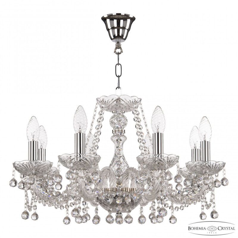 Подвесная люстра Bohemia Ivele Crystal 108 108/8/195 Ni