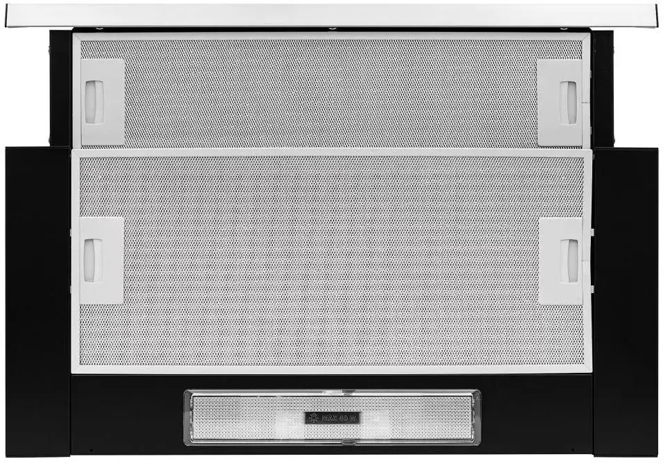 Вытяжка Krona Kamilla slim 600 black/inox (2 мотора)