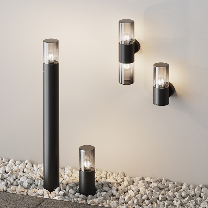 Наземный высокий светильник Maytoni Outdoor Amas O432FL-01GF1