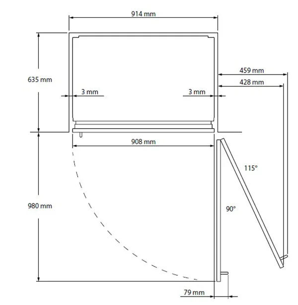 Встраиваемый холодильник Gaggenau RC492305